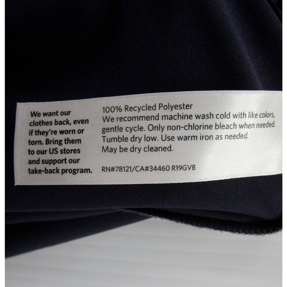 Eileen Fisher Pants Small High Rise Leggings Elastic Waist Pull On - Picture 7 of 8